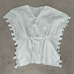 Stella Cove White Kids Swim Coverup